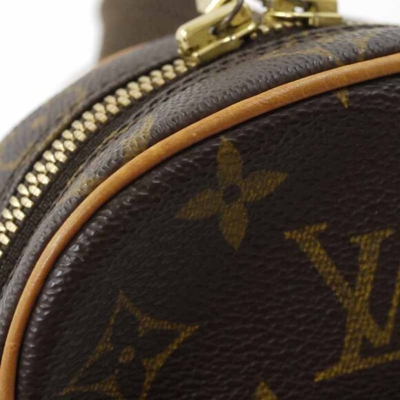 Authentic Louis Vuitton Monogram Gange Pochette Crossbody Bag Bum Shoulder Bag - Picture 12 of 14